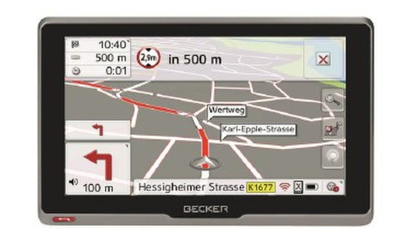 Becker transit.6sl EU plus Fixed 6.2" Touchscreen Black