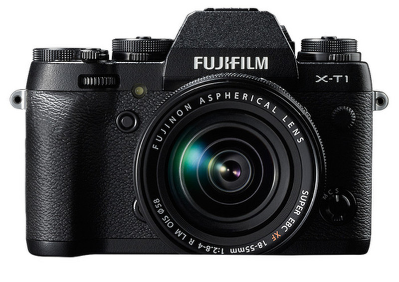 Fujifilm FinePix X-T1 + XF18-55mm + XF55-200 16.3МП CMOS II 4896 x 3264пикселей Черный