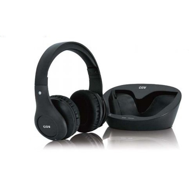 CGV 20816 Circumaural Head-band Black headphone