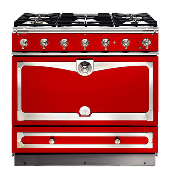 La Cornue CornuFé AlberTine Gas hob Red