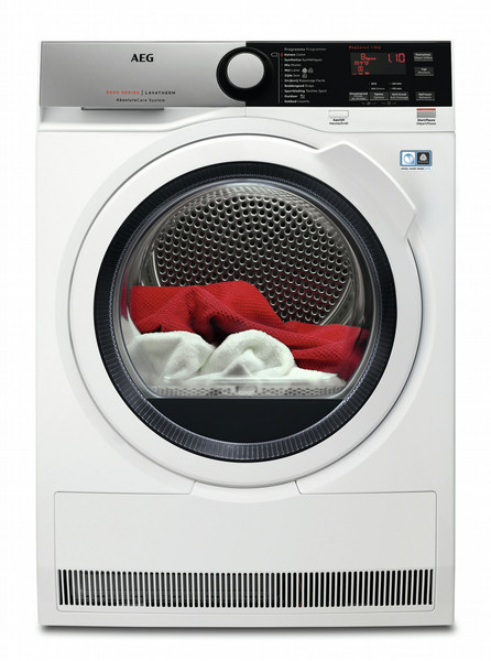 AEG T8DEE84W Freestanding Front-load 8kg A++ White