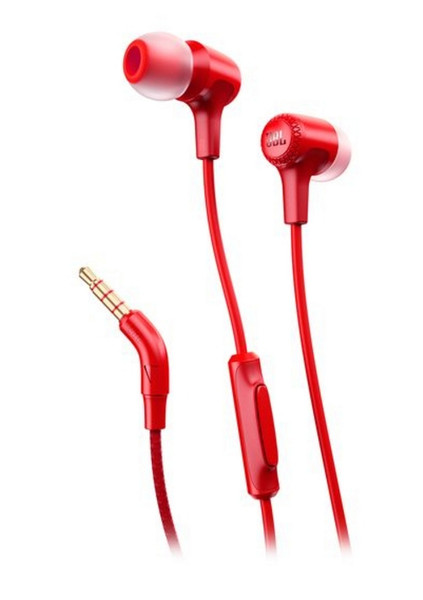 JBL E15 In-ear Binaural Wired Red