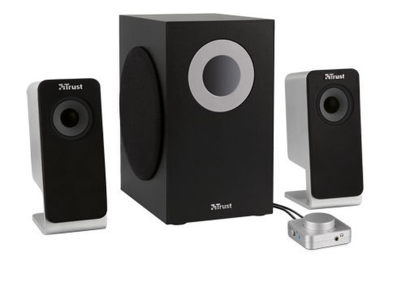 Trust SoundForce 2.1 Pro 2.1channels 24W Black speaker set