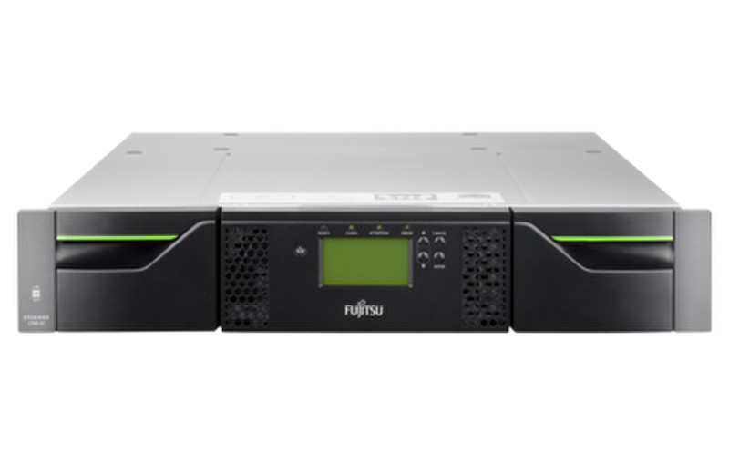 Fujitsu ETERNUS LT40 S2 SAS 144000GB 2U Schwarz Tape-Autoloader & -Library