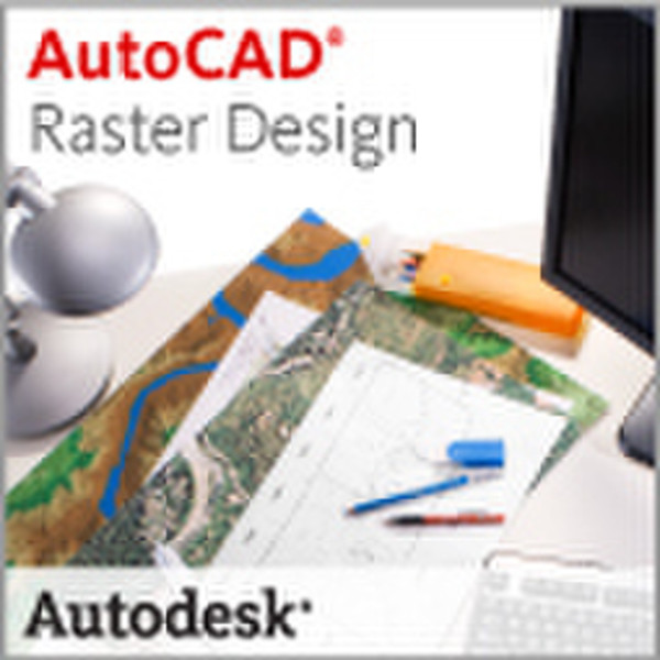 Autodesk Raster Design 2010 SLM - CD - DE - Windows