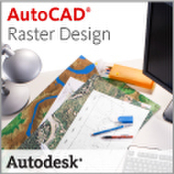 Autodesk Raster Design 2010 Update - Raster Design 2009 - CD - DE - Windows