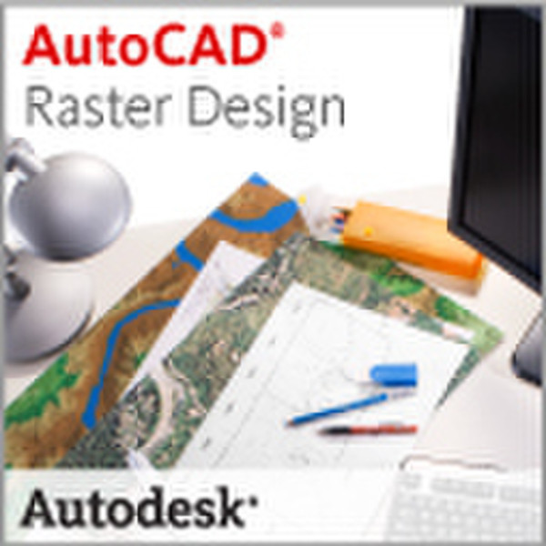 Autodesk Raster Design 2010 Update - Raster Design 2008 - CD - DE - Windows