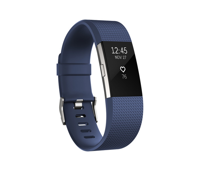 Fitbit Charge 2 Wristband activity tracker OLED Беспроводной Черный