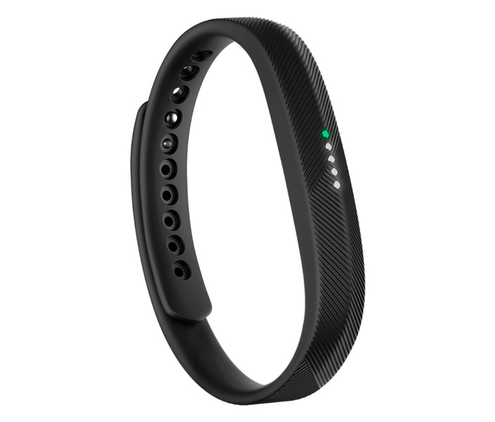 Fitbit Flex 2 Wristband activity tracker LED Беспроводной Черный