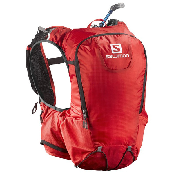 Salomon Skin Pro 15 Set Unisex 15L Nylon Red travel backpack