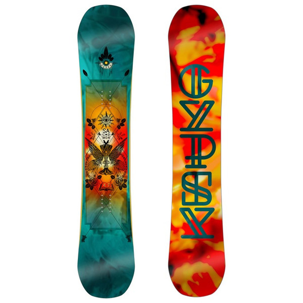 Salomon Gypsy Женский Rocker/camber Разноцветный snowboard