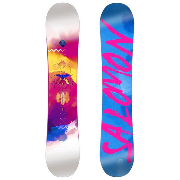 Salomon Lotus Женский Плоский Разноцветный snowboard