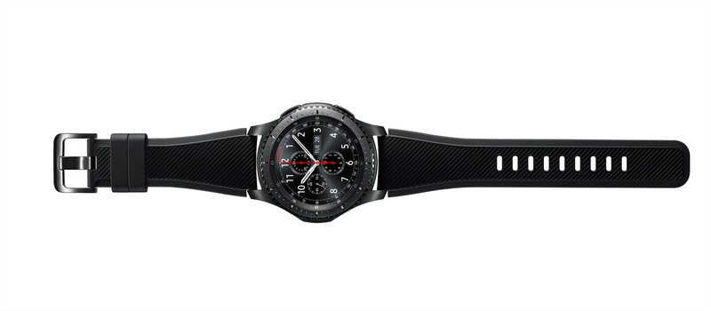 Samsung Gear S3 Frontier 1.3Zoll SAMOLED 63g Schwarz Smartwatch