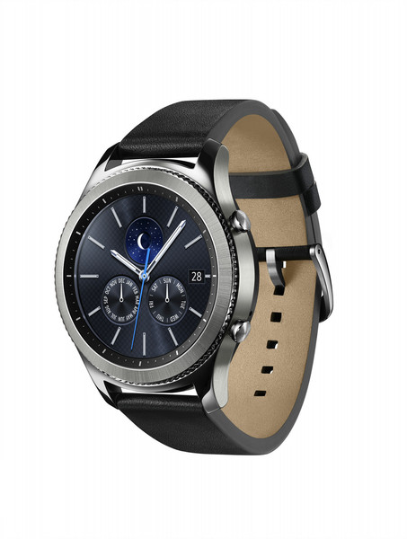 Samsung Gear S3 classic 1.3Zoll SAMOLED Silber Smartwatch