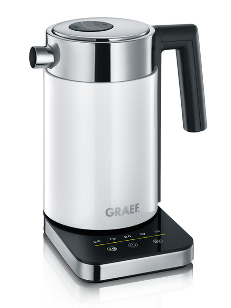 Graef WK 501 1L 2015W Stainless steel,White electric kettle