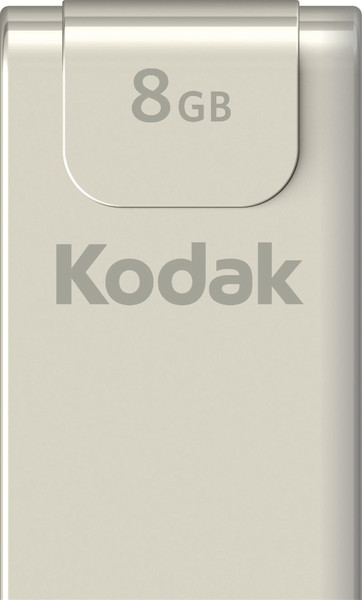 Kodak K700 8GB 8ГБ USB 2.0 Type-A Cеребряный USB флеш накопитель