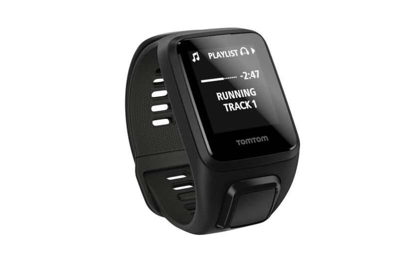 TomTom Spark 3 Cardio + Music Bluetooth Черный спортивный наручный органайзер