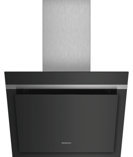 Siemens LC67KHM60 Настенный 660м³/ч A Черный, Нержавеющая сталь кухонная вытяжка