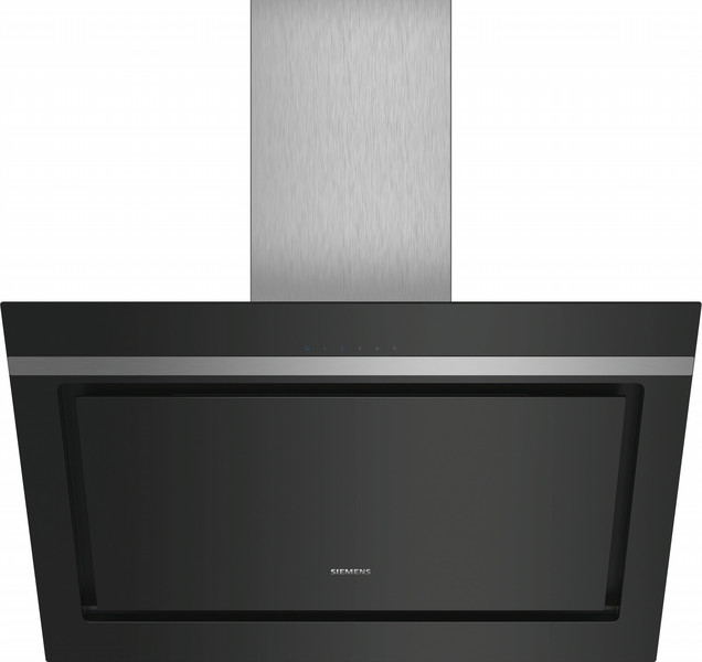 Siemens LC87KIM60 Настенный 670м³/ч A Черный, Нержавеющая сталь кухонная вытяжка