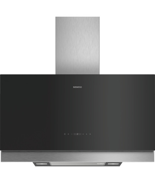 Siemens LC97FQP60 Wall-mounted 730m³/h A Black,Stainless steel cooker hood