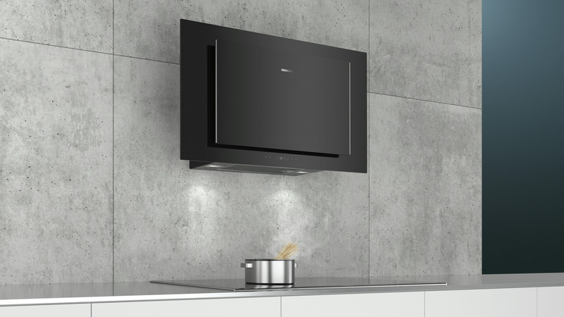 Siemens LC97FLP60 Wall-mounted 710m³/h A Black,Stainless steel cooker hood