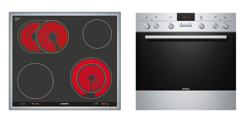 Siemens EQ231EK04B Ceramic hob Electric oven cooking appliances set