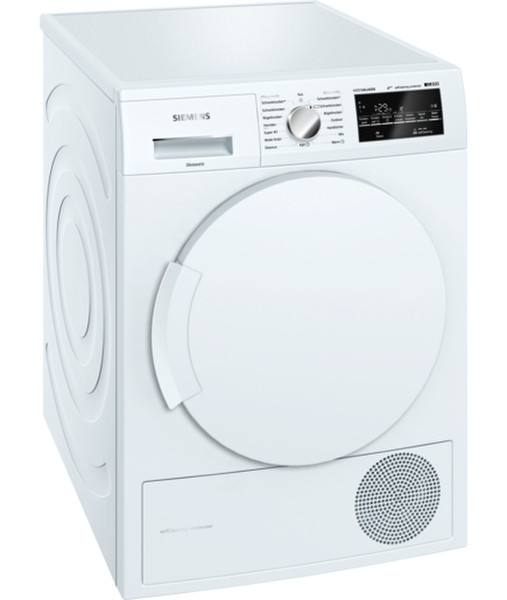 Siemens WT45W493 Freistehend Frontlader 7kg A+++ Weiß Wäschetrockner