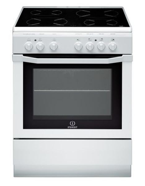 Indesit I6V6C1A.H(W)/FR Freistehend Ceramic hob A Weiß Küchenherd