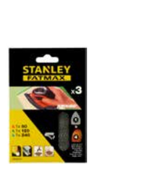 Stanley STA39127-XJ Sandpapier 3Stück(e) Schleifmittel-Zubehör