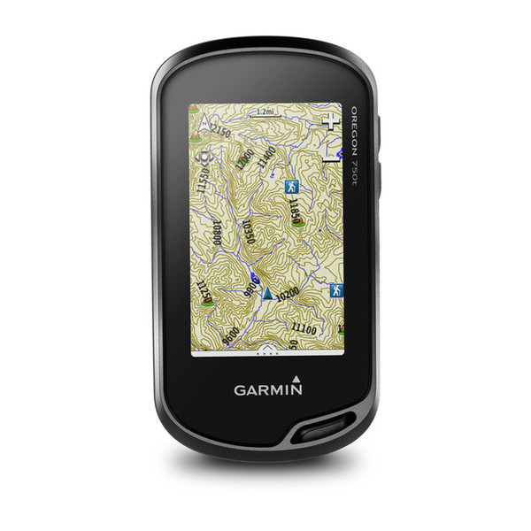 Garmin Oregon 750t Персональный 4ГБ Черный GPS трекер