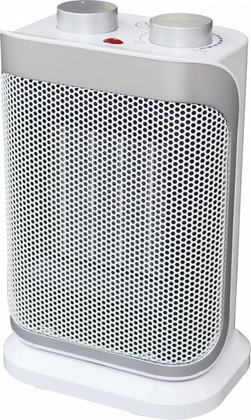 Argoclima Boogie Indoor 1500W Silver,White Fan electric space heater