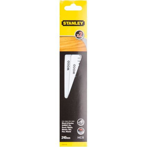 Stanley STA21182-XJ Sabre saw blade High Carbon Steel (HCS) 2pc(s) jigsaw/scroll saw/sabre saw blade