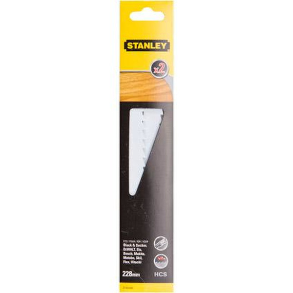 Stanley STA21232-XJ Sabre saw blade High Carbon Steel (HCS) 2pc(s) jigsaw/scroll saw/sabre saw blade