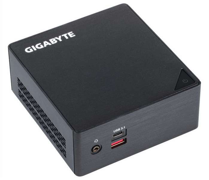 Gigabyte GB-BSi7HA-6600 (rev. 1.0) 2.6GHz i7-6600U 0.6L sized PC Black