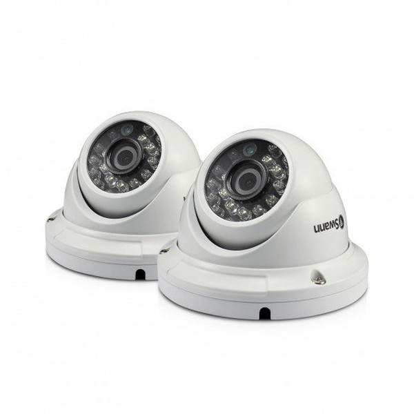 Swann SWPRO-H856PK2 CCTV Indoor & outdoor Dome White