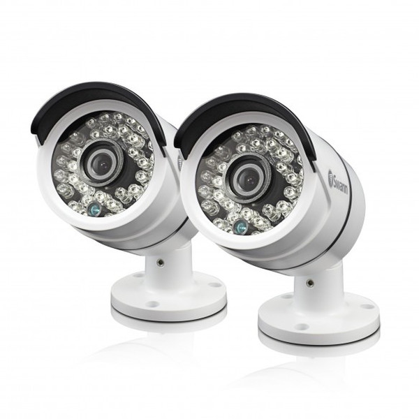 Swann SWPRO-T858PK2 CCTV В помещении и на открытом воздухе Пуля Белый