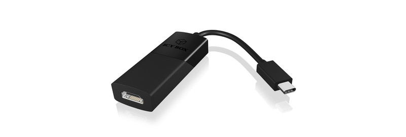 ICY BOX IB-AC532-C USB Type-C HDMI Черный кабельный разъем/переходник