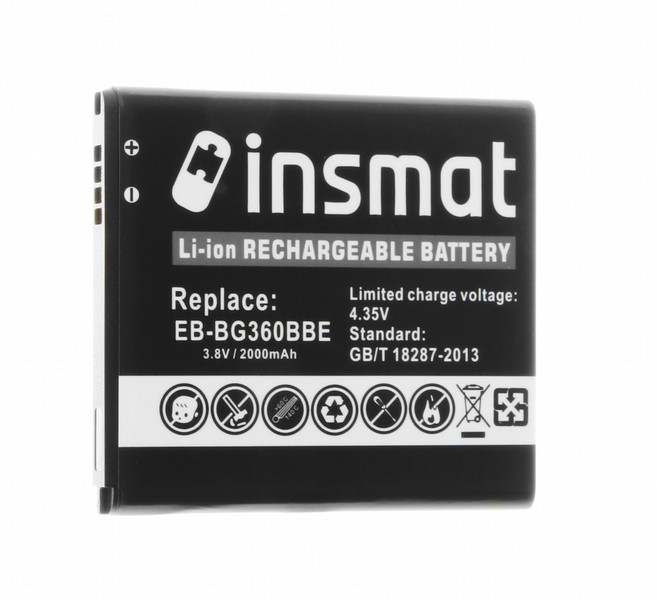 Insmat 106-8755 Lithium-Ion 2000mAh 3.8V rechargeable battery