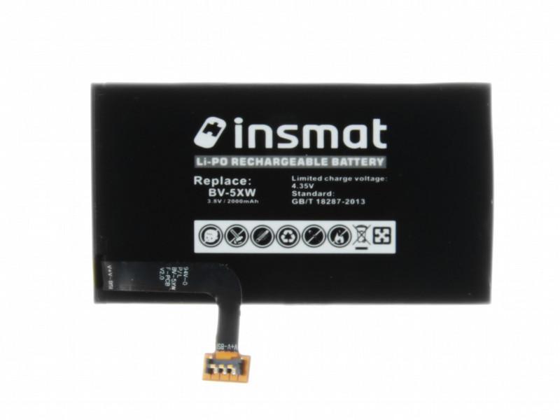 Insmat 106-9477 Lithium-Ion Polymer 3800mAh 3.8V rechargeable battery