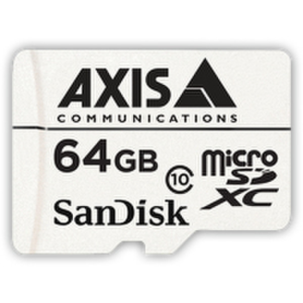 Axis Companion Card 64 GB 64ГБ MicroSDXC Class 10 карта памяти
