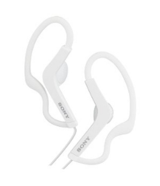 Sony MDR-AS210 Intraaural Ear-hook White