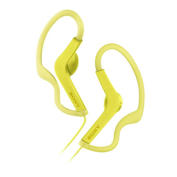 Sony MDR-AS210 im Ohr Ohrbügel Gelb