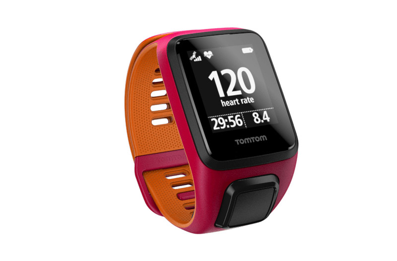 TomTom Runner 3 Cardio Bluetooth Оранжевый, Розовый спортивный наручный органайзер