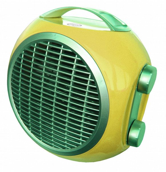 Argoclima Pop Indoor 2000W Silver,Yellow Fan electric space heater