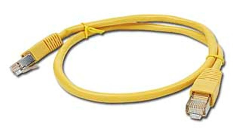iggual IGG310465 5м Cat5e U/UTP (UTP) Желтый сетевой кабель