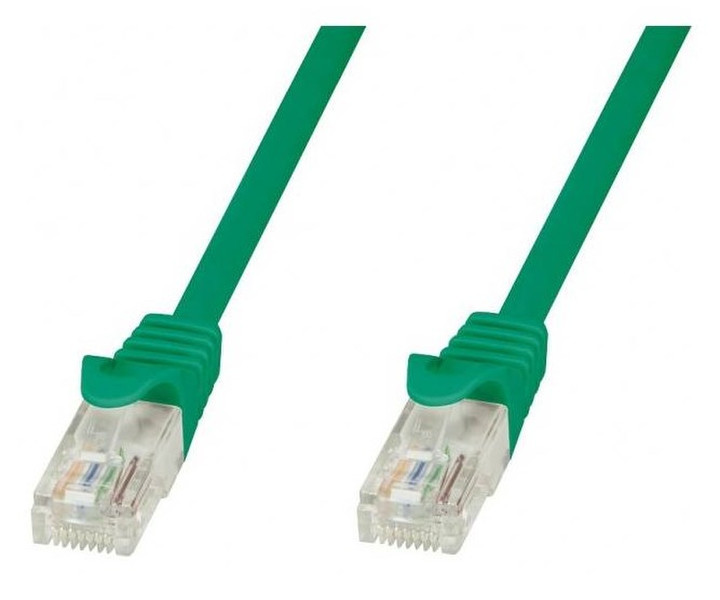 Techly ICOC CCA6U-020-GREET 2м Cat6 U/UTP (UTP) Зеленый сетевой кабель