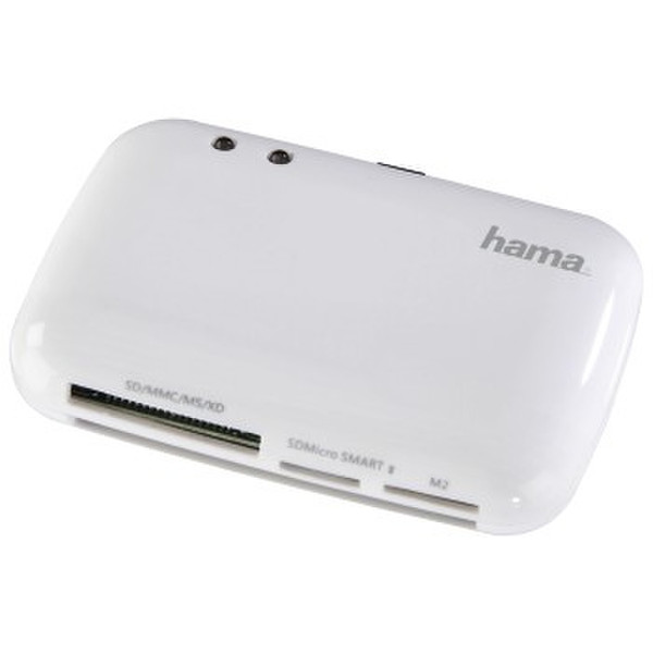 Hama 54835 USB 2.0 Weiß Kartenleser