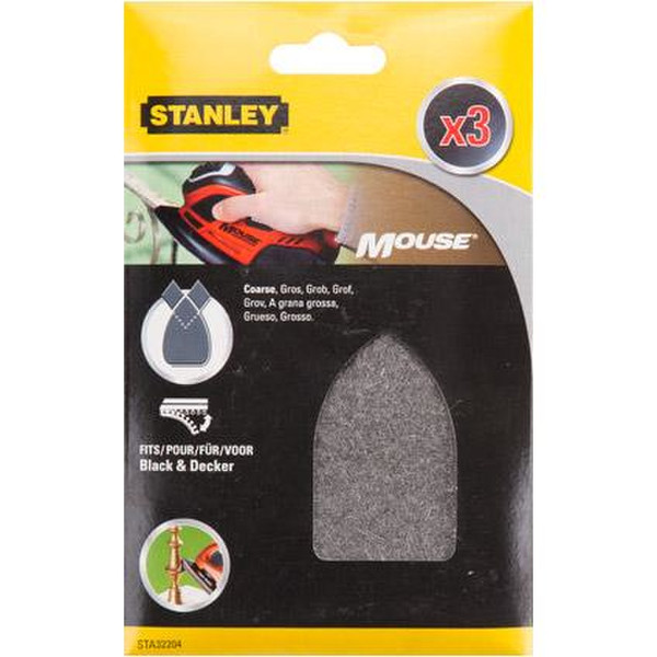 Stanley STA32204-XJ Sandpapier 3Stück(e) Schleifmittel-Zubehör