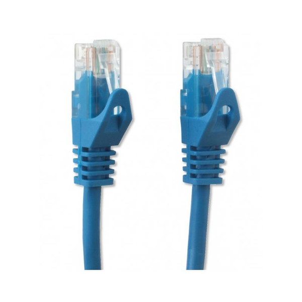 Techly ICOC CCA6U-015-BLT 1.5m Cat6 U/UTP (UTP) Blau Netzwerkkabel