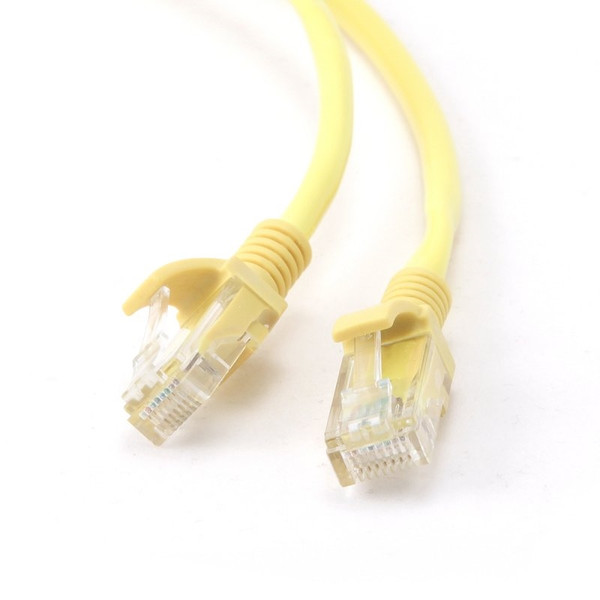 iggual IGG310649 2м Cat5e U/UTP (UTP) Желтый сетевой кабель